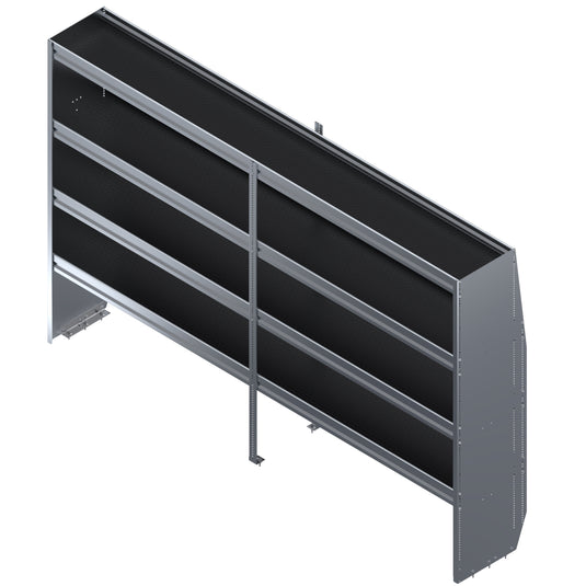 4-Shelf Standard Universal Unit, 96"L x 16-1/8"D x 62"H