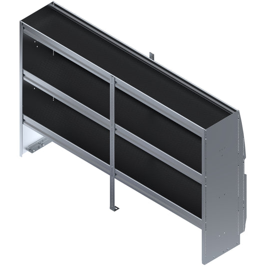 Standard 3 Shelf Unit, Universal, 72"L x 16-3/8"D x 46"H