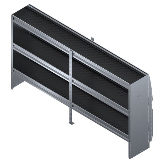 Standard 3 Shelf Unit, Universal, 84"L x 16-3/8"D x 46"H