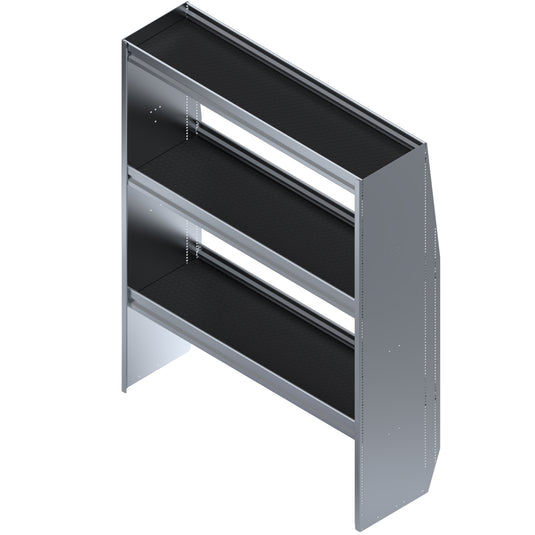 Standard 3 Shelf Unit, Universal, 48"L x 16-1/8"D x 59"H
