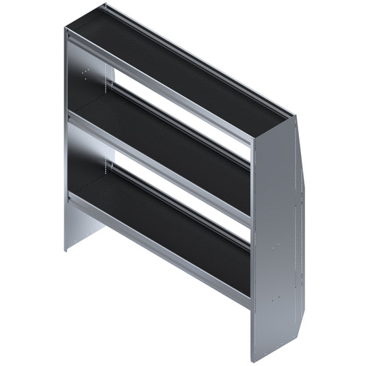 Standard 3 Shelf Unit, Universal, 60"L x 16-1/8"D x 59"H