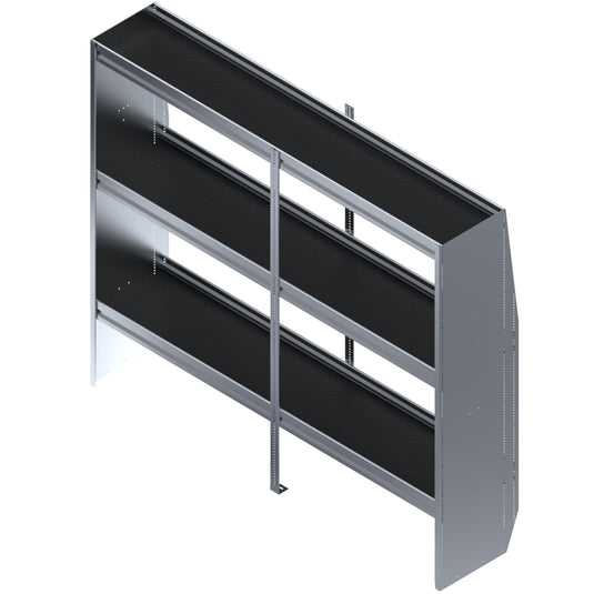 Standard 3 Shelf Unit, Universal, 72"L x 16-1/8"D x 62"H