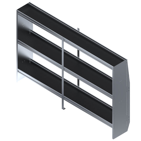 Standard 3 Shelf Unit, Universal, 96"L x 16-1/8"D x 62"H