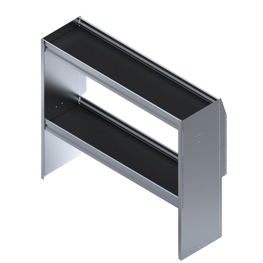 2 Shelf Unit, Standard, Universal, 48"L x 15-5/8"D x 42"H