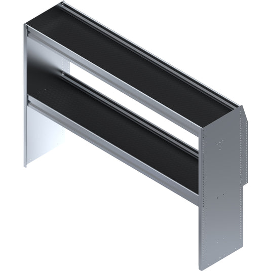 2 Shelf Unit, Standard, Universal, 60"L x 15-5/8"D x 42"H