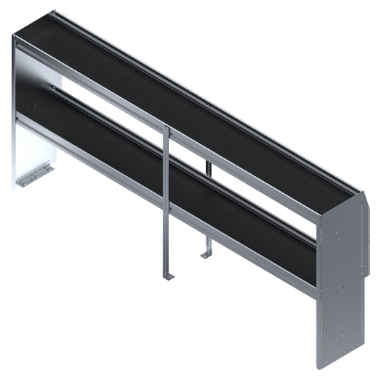 2 Shelf Unit, Standard, Universal, 96"L x 15-5/8"D x 42"H