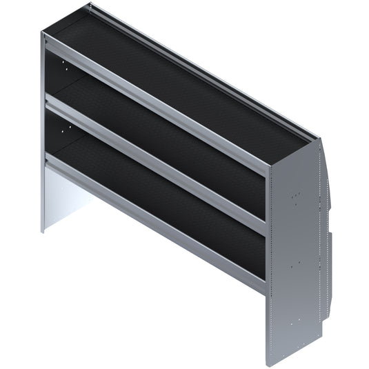 3 Shelf Unit Without Bins, Universal, 60"L x 16-7/16"D x 46"H