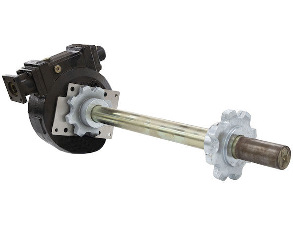 Load image into Gallery viewer, Replacement 25:1 Gearbox Assembly with 2 Inch Shaft and Sprockets
