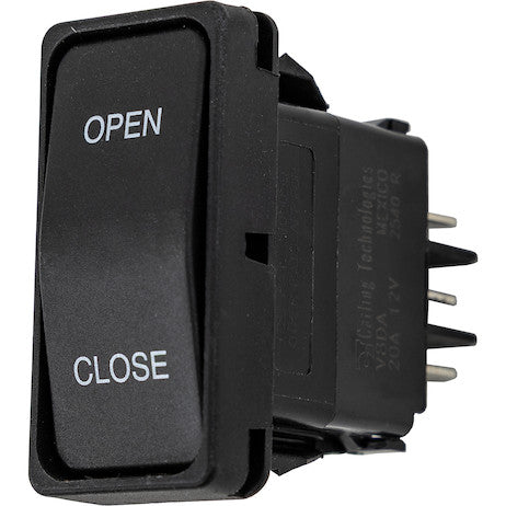 Load image into Gallery viewer, 12 Volt Double Momentary Open/ Close Rocker Switch Only
