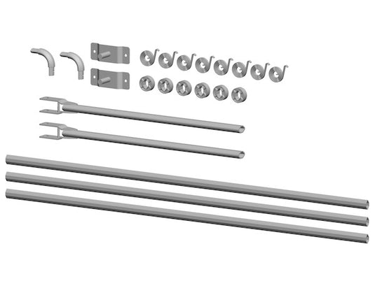 Universal Aluminum Tarp Arm Kit For 8-19 Foot Dump Bodies