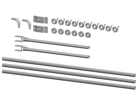Universal Aluminum Tarp Arm Kit For 14-23 Foot Dump Bodies