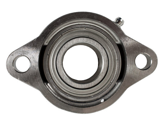 Replacement 2-Hole 1 Inch Flanged Stainless Steel Auger Bearing for SaltDogg® SHPE Series Spreaders