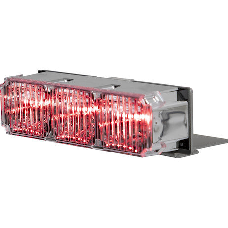Load image into Gallery viewer, Red Middle Strobe Reflector With 3 LED
