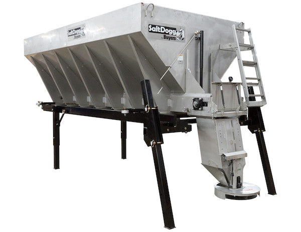 Load image into Gallery viewer, SaltDogg® Black Powder-Coated Spreader Stand - 14 To 15 Foot
