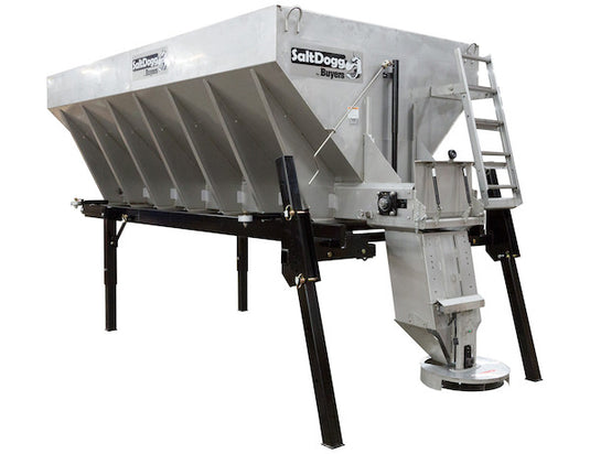 SaltDogg® Black Powder-Coated Spreader Stand - 14 To 15 Foot