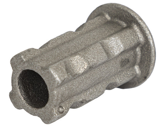 1-1/2 Inch Square Tarp Gudgeon - Fits 2 Inch Pipe