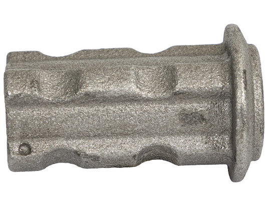 1-1/2 Inch Square Tarp Gudgeon - Fits 2 Inch Pipe
