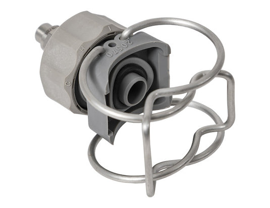 QUICK CONNECT NOZZLES FOR THREE LANE STAINLESS STEEL SPRAY BARS