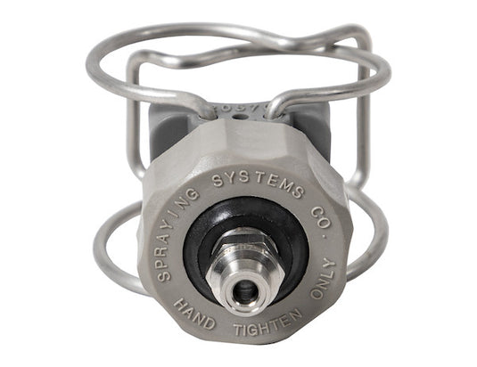 QUICK CONNECT NOZZLES FOR THREE LANE STAINLESS STEEL SPRAY BARS