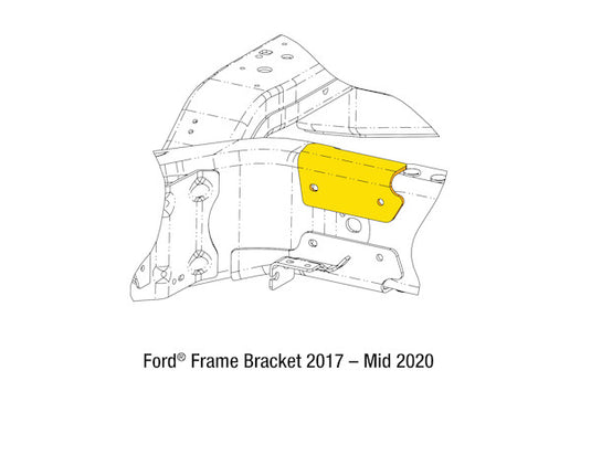 Backpack Mounting Adapter - Ford F350, F450, F550 (2017 - Mid-2020)