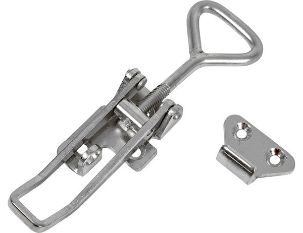 Load image into Gallery viewer, 6" Heavy Duty Stainless Steel Adjustable-Grip Draw Latch
