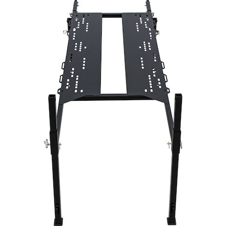 8-10 Foot Mid-Size Black Powder-Coated Spreader Stand
