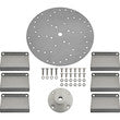 14 INCH STAINLESS STEEL ADJUSTABLE DISCHARGE SPINNER FOR SALTDOGG® SHPE AND PRO SERIES SPREADERS