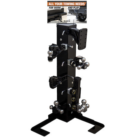 Load image into Gallery viewer, Display Rack for Ball Mount Hitches, Pintle Mounts and Receiver Adapters
