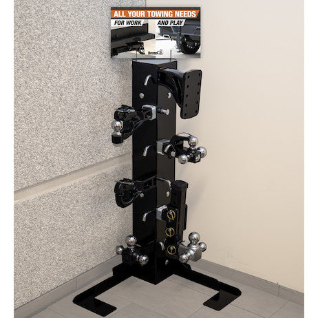 Load image into Gallery viewer, Display Rack for Ball Mount Hitches, Pintle Mounts and Receiver Adapters
