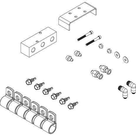 Load image into Gallery viewer, Remote Grease Kit for Pickup V-Box Spreader
