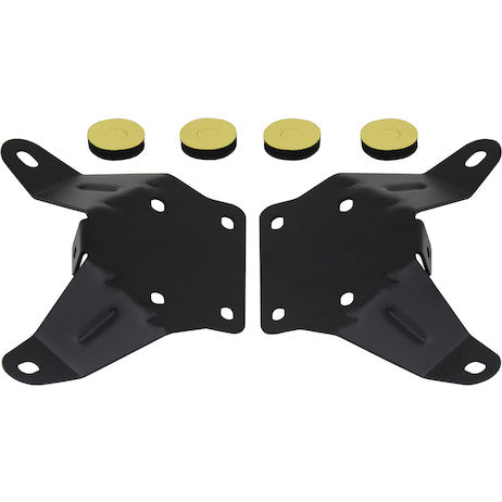 Black Steel Adjustable Bracket Kit for 24-Inch, 48-Inch, 54-Inch and 60-Inch Light Bars