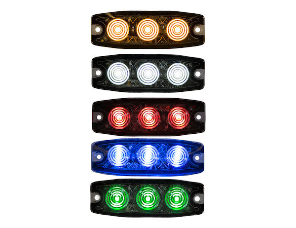 Load image into Gallery viewer, Ultra Thin 3.5 Inch Green LED Strobe Light
