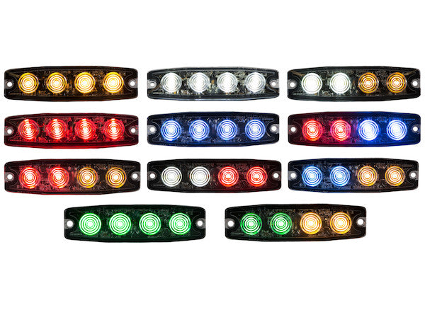 Load image into Gallery viewer, Ultra Thin 4.5 Inch Blue LED Strobe Light
