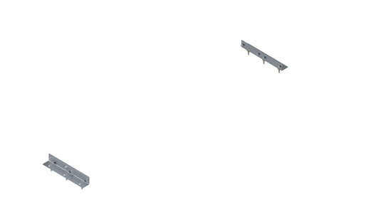 End Panel Mounting Kit, 10"L