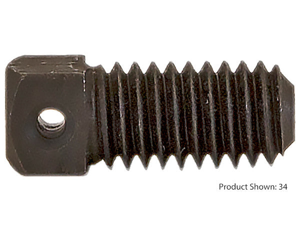 Load image into Gallery viewer, Square Head Set Screw 3/8-16 x 3/4 Inch With 3/32 Inch Diameter Hole
