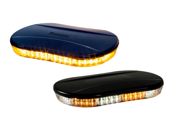 Load image into Gallery viewer, Class 1 Low Profile Oval Mini Light Bar - Amber/Clear
