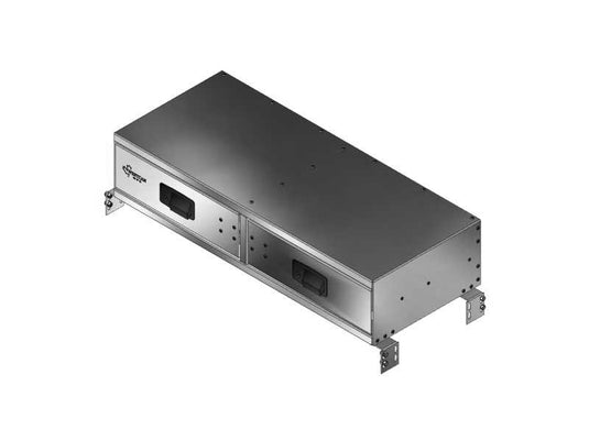 In-Shelf Two Drawer Unit, Side by Side, 34"L x 14-1/4"D x 7-3/8"H