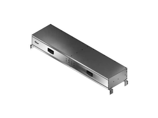 In-Shelf Two Drawer Unit, Side by Side, 58"L x 14-1/4"D x 7-3/8"H