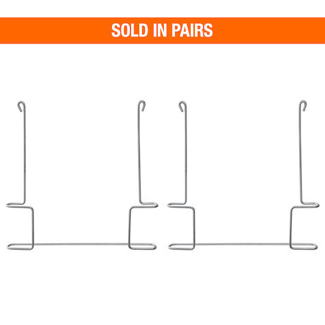 Load image into Gallery viewer, Galvanized Anti-Sail Brackets for Use With 20 Inch Wide Mudflaps

