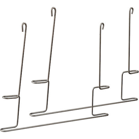 Stainless Steel Anti-Sail Brackets 21.38x20.75-Sized For Exhaust Tip Clearance