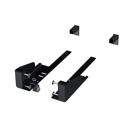 Crossover Box Install Kit for Chevrolet Silverado / GMC Sierra, Sw 1999-2006 & Long Box Dually 2001-2007 - Black Powder Coat