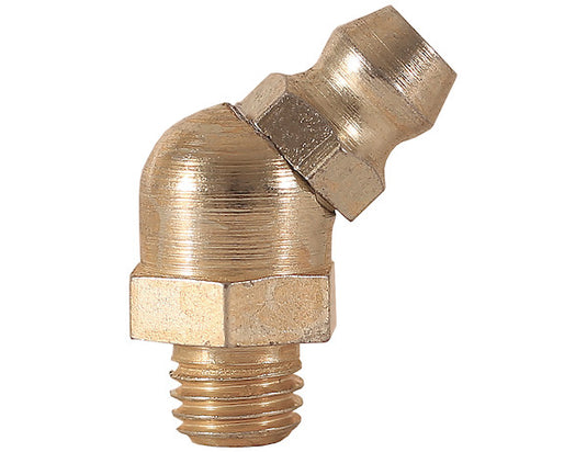 1/4-28 Inch Taper Thread Grease Fittings - 90°