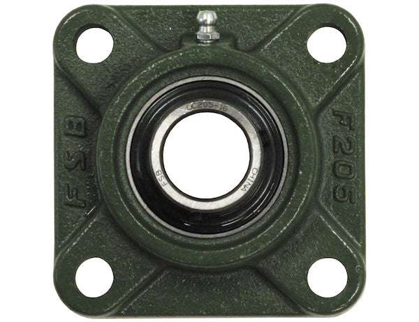 Load image into Gallery viewer, 1 Inch Shaft Diameter Set Screw Style Flange Bearing - 4 Hole
