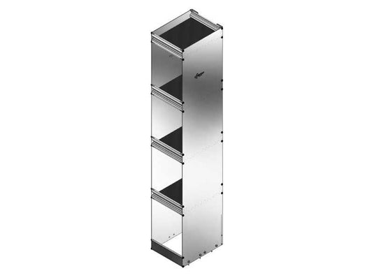 4-Level Literature Storage Kit, 10"L x 13"D x 62"H