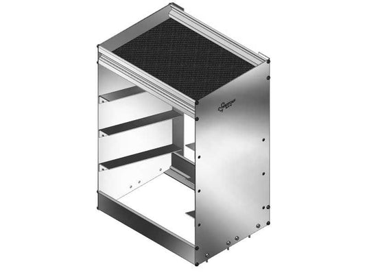 3-Place Parts Tote Holder Kit, 19-5/8"L x 14"D x 25"H