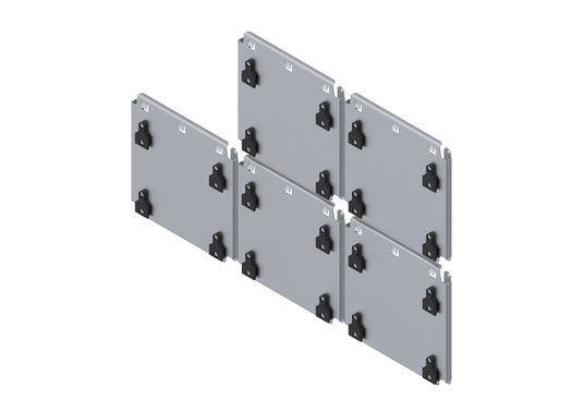 Milwaukee Packout Shelf/Wall Adapter, 5 Pack, Bulk Buy