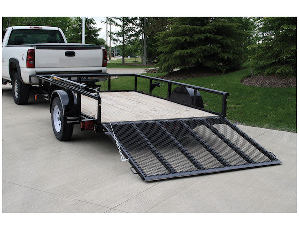 Load image into Gallery viewer, EZ Gate® Tailgate Assist for Open Landscape Trailers
