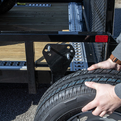 Stake Pocket Spare Tire Carrier