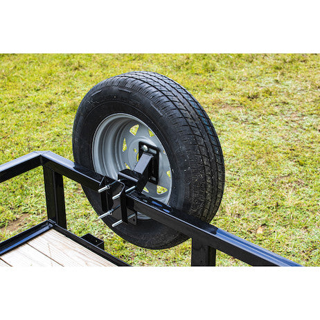Load image into Gallery viewer, Universal Trailer Bolt-On Spare Tire Carrier
