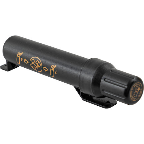 Black Poly Cylinder Document Holder 2 Inch Diameter